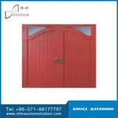 Garažna vrata od tikovine Lux